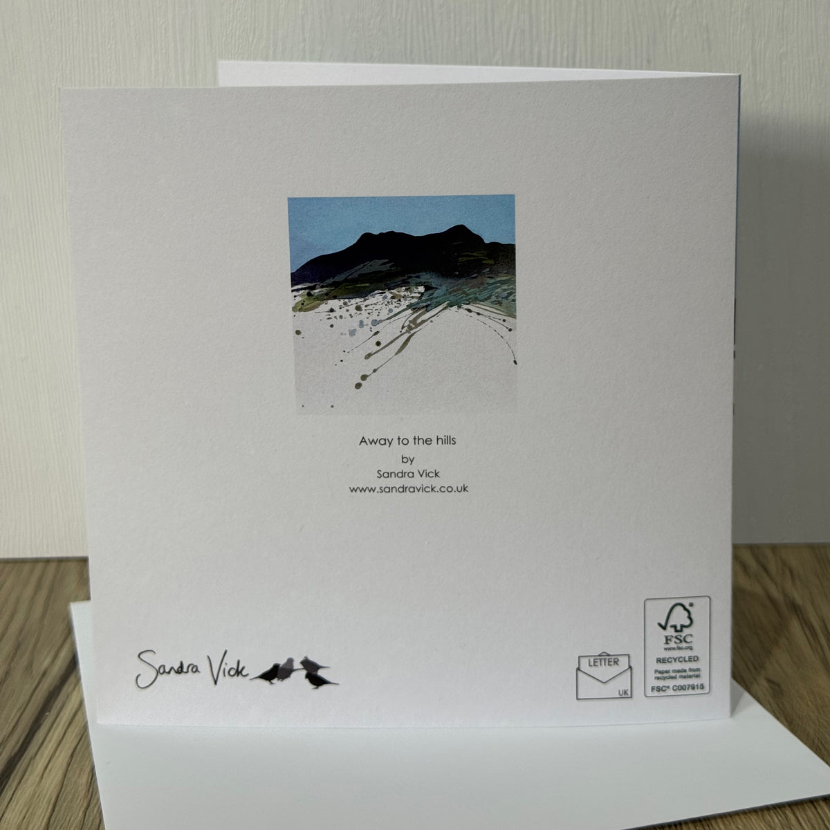 CARD: Away to the hills (allermuir and caerketton from fairmilehead)