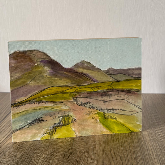 PAINTING:  The Pentlands