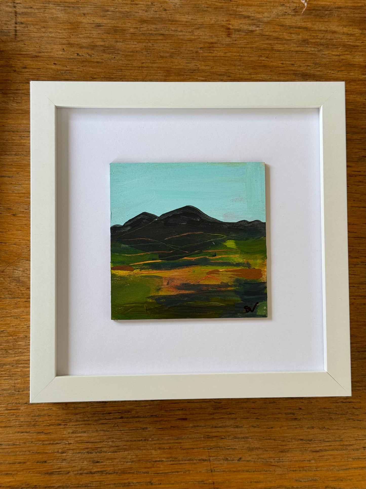 PAINTING: mini study - the kips