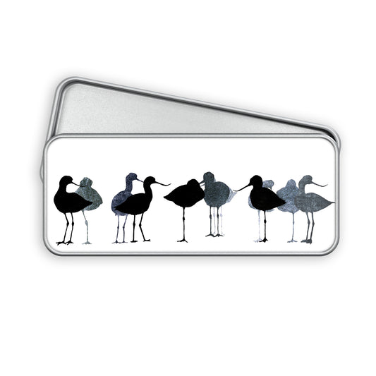 PENCIL TIN : avocet