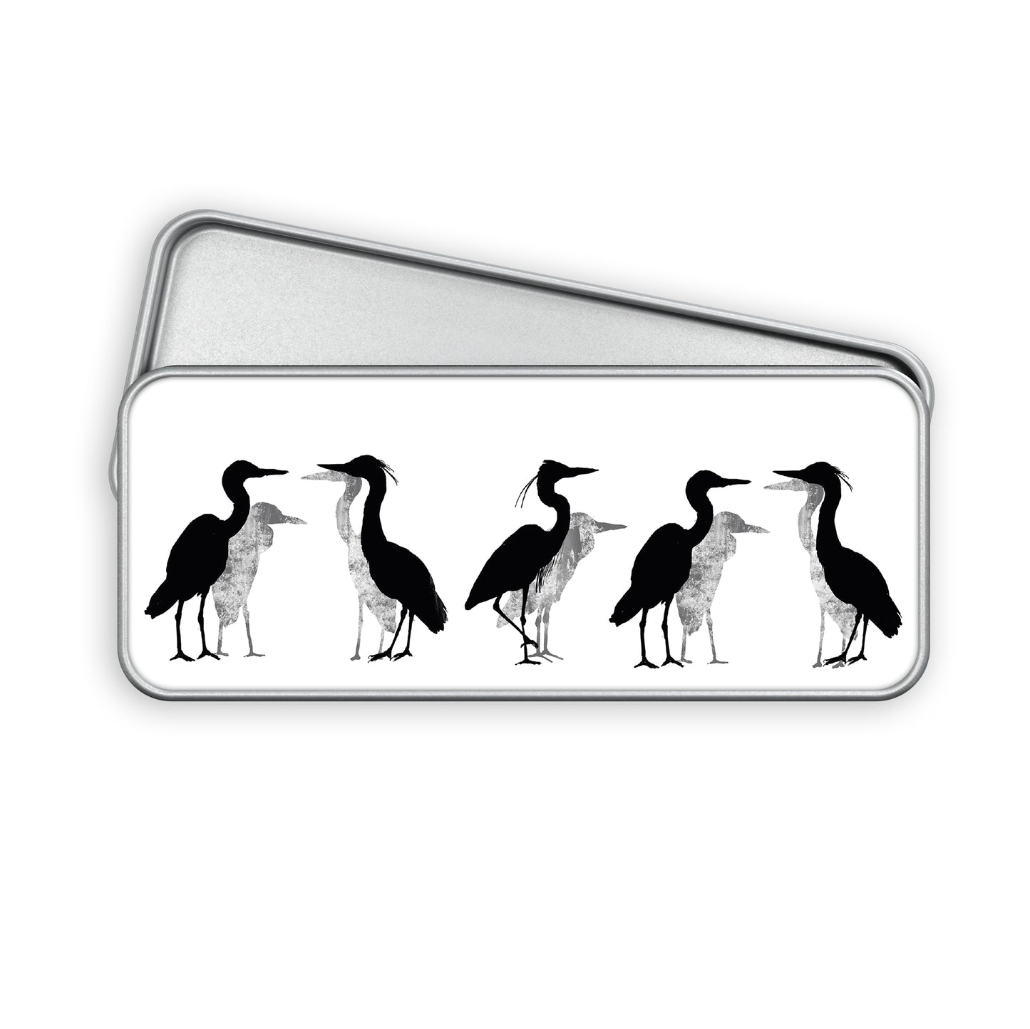PENCIL TIN : Heron