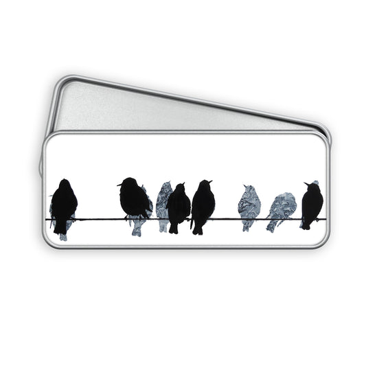 PENCIL TIN : starlings