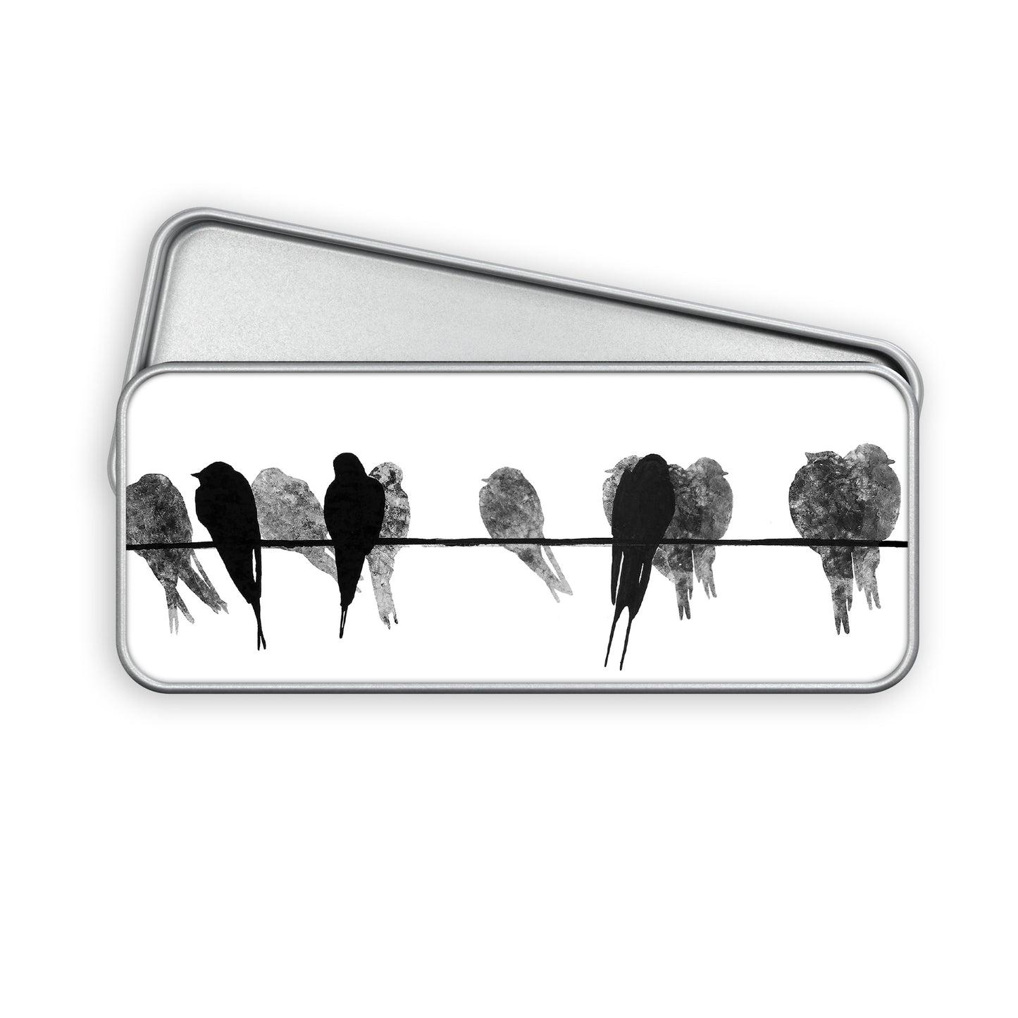 PENCIL TIN : swallows