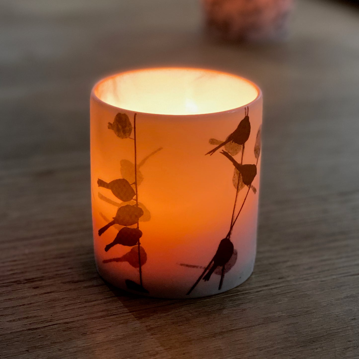 CANDLE: LONG-TAILED TIT - various scents