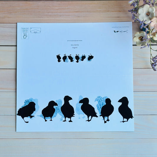 CARD: puffins DL